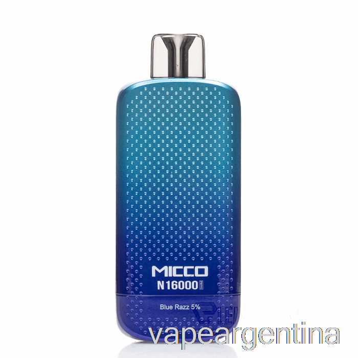 Horizontech Micco N16000 Desechable Azul Razz Vape Argentina